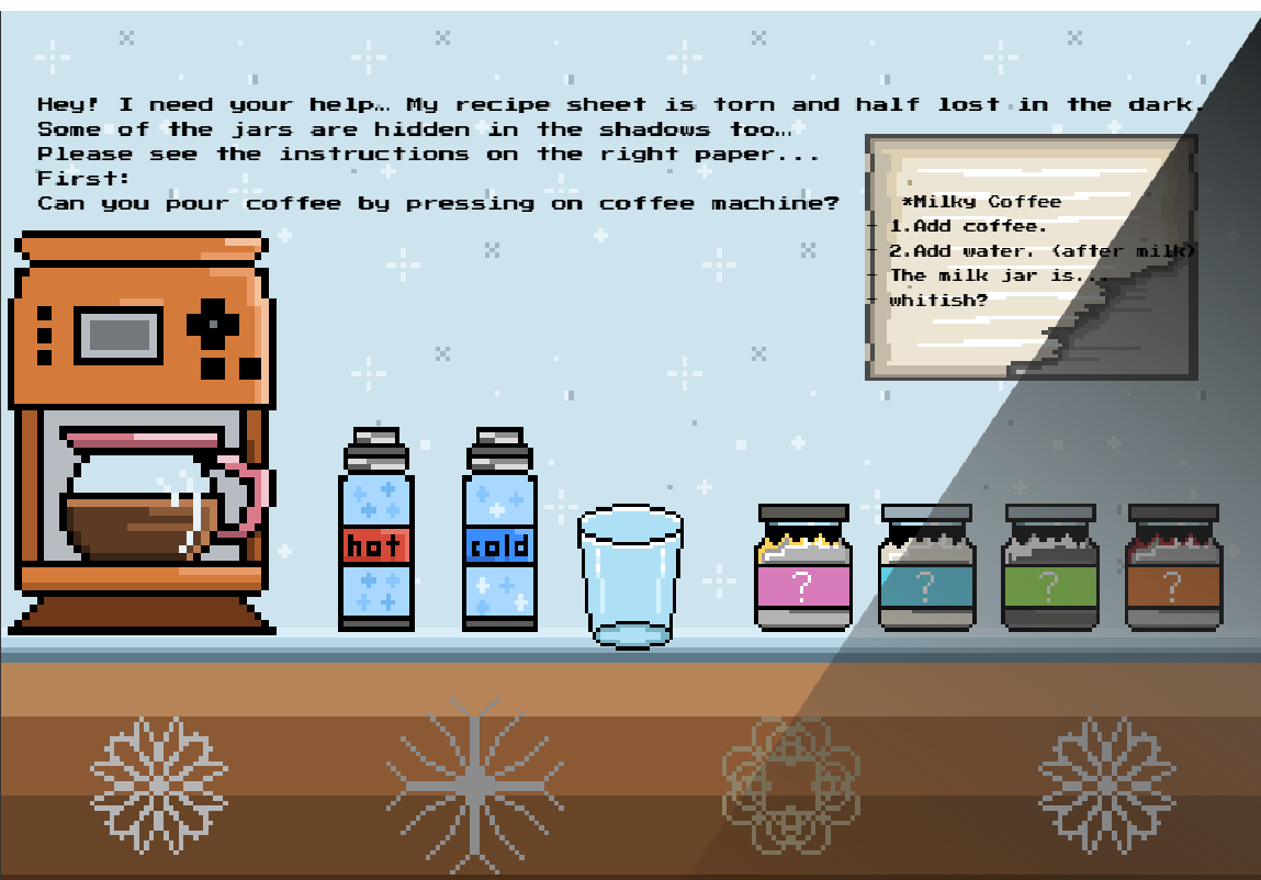 Coffee game screenshot